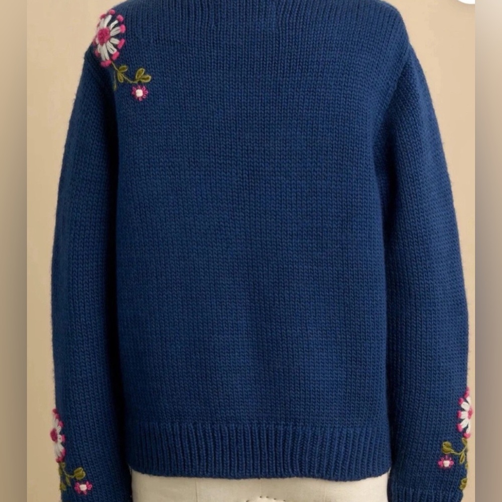 “Olivia Embroidered Cardigan” by Lost Horizons. New with tags from Sundance. - Picture 6 of 9